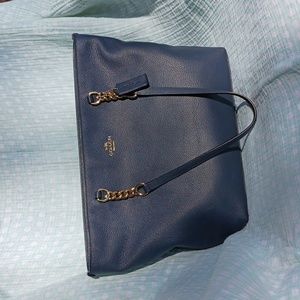 COACH Navy Purse